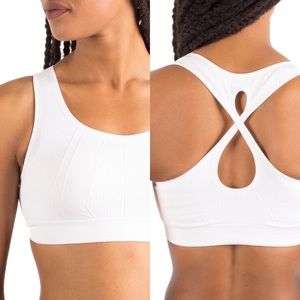NWT Danskin High Impact White Sports Bra